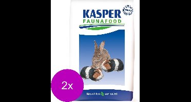 Kasper Faunafood Konijnenknaagmix - Konijnenvoer - 2 x 15 kg