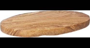 Cosy & Trendy Plank - Olijfhout - Ovaal - Ø 25cm