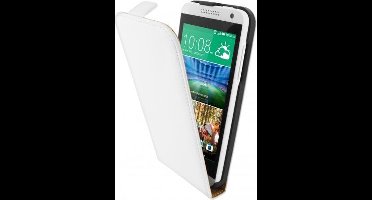 Mobiparts - witte premium flipcase - HTC Desire 610