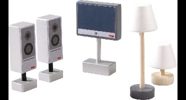 Speelgoed | Wooden Toys - Little Friends - Accessoires Voor Poppenhuis Televisie