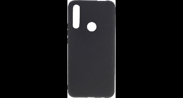 Shop4 - Geschikt voor Huawei P Smart Z Hoesje - Zachte Back Case Mat Zwart