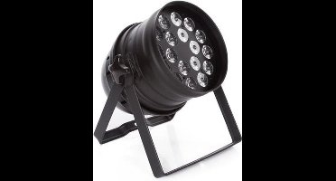 HQ-Power Led Par 64 - 18 X 4 W Rgbw - Zwart