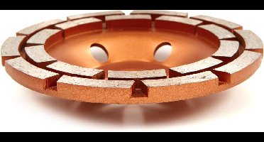 115 mm Diamant Komschijf met Dubbele Rij