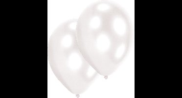 Amscan Ballonnen Wit 10 Stuks 28 Cm