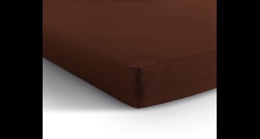 Dreamhouse Jersey Stretch Hoeslaken - 100% Katoen - 140x200 - Bruin
