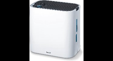 Beurer LR 330 Comfort 2-in-1 Luchtreiniger + Luchtbevochtiger - 3x Filter: voorfilter + EPA E10 filter + actief koolfilter - Tot 35 m2 - 3 Standen - Timer - Verlicht display - Stil - 3 Jaar garantie