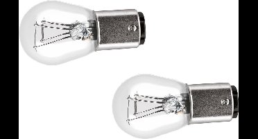 Osram Ultra Life Halogeen lampen - BAY15D - 12V/21-5W - set à 2 stuks