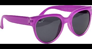 Haga Eyewear Kinderzonnebril Colibri - Paars - 5-10 jaar - 100% UV-A en UV-B Bescherming - Inclusief Microvezel Pouch