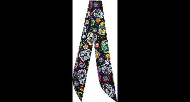 Sjaal mexican skull - Shawl doodshoofd