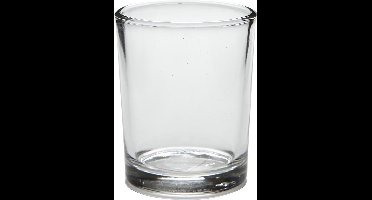 Glazen Waxinelicht 4,5x6,5 cm 12 stuks