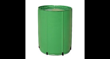 Aquaking Opvouwbare Regenton 100 Liter - Groen - Regenton - Watertank - Waterton - Watervat