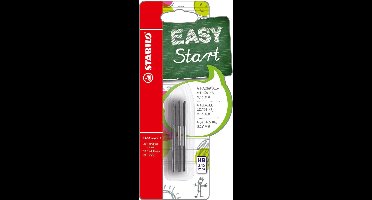 STABILO EASYergo - Vulpotloodvulling - 3.15 mm - Blister 6 stuks