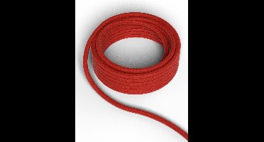 Calex Textielsnoer 2C rood 1.5 meter