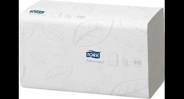 Tork Zachte Z-vouw Handdoek 2-laags Wit H3 Advanced