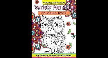 Variety Mandala Coloring Book- Variety Mandala Coloring Book Vol.2