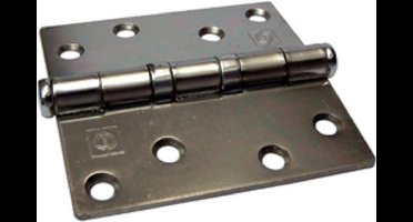 DX Kogellagerscharnier met Rechte Hoeken - 89 x 89 mm