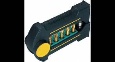 Wolfcraft Bitbutler - TiN Torsion - 4 x PH - 4 x PZ - 25 mm
