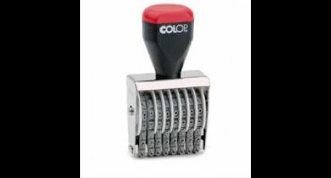 Colop cijferbandstempel 15 mm - 8 cijfers