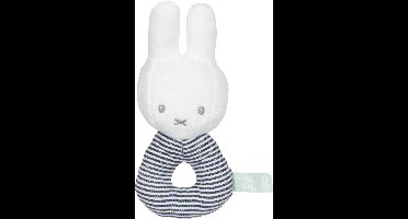 Nijntje Rammelaar Abc-serie Pluche Junior 16 Cm Wit/blauw