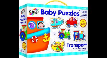 Galt Babypuzzels Transport 15 X 12 Cm 12 Stukjes
