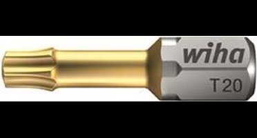 Wiha 7015 TiN Torsion Bit - Torx - T30 x 25mm