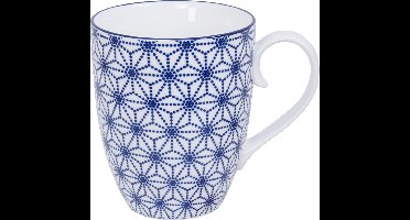 Tokyo Design Studio -  Nippon Blue Theemok - Sterren - 8.5x10.2cm - 380ml