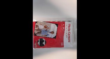 3L Fotohoekjes Zwart 126 Stuks