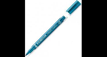 STAEDTLER markeer stift Staedtler metallic blauw