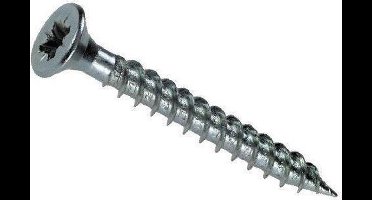 Homefix Spaanplaatschroef - 4.0 x 50 mm - 14 stuks