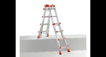 Professionele telescopische ladder Goliath max. 3,78 m - model LTD4X4