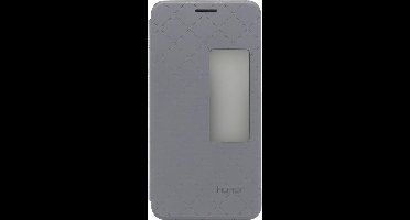 Huawei Origineel S-View Book Cover voor Huawei Honor 6 - Khaki Grey
