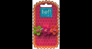 3 bloemetjes haarclip - Lief Lifestyle