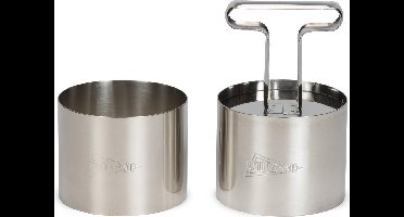 Patisse garneerringen set – 2-delig, Ø 7 cm (2 stuks)