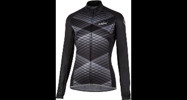 Nalini Lady Ti Fietsshirt - Dames - Maat S - Zwart/Grijs