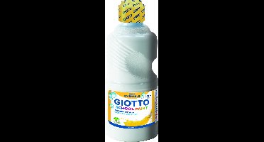 Giotto Plakkaatverf School Paint Junior 250 Ml Wit