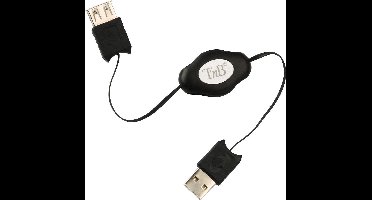 T'nB USB cable USB-kabel 0,8 m USB A Zwart