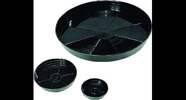 Nature Waterschotel Zwart - Kweekbenodigdheden - 44x5.5 cm