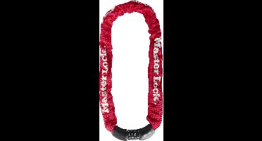 Masterlock 8392 Chain Lock 8x900mm, rood