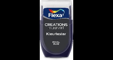 Flexa - Creations - Muurverf - Kleurtester - Royal Blue - 30 ml