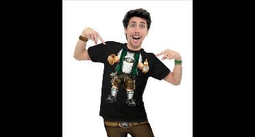 Benza T-Shirt - Baby Bayer - Leuk, Grappig, Mooi, Funny - Zwart, Man, Maat M