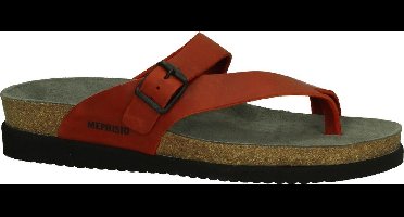 Mephisto - HELEN SCRATCH - Dames slippers - Kleur: Rood - Maat: 41