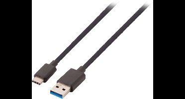 Valueline VLCP61600B10 Usb 3.0 Kabel Usb-c Male - A Male 1.00 M Zwart