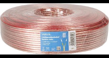 Logilink Speaker Cable, 2x 2,5 mmÂ², 50m (CA1085)