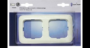 BUSCH-JAEGER SI afdekraam 2-voudig, inbouw | WIT