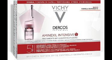 Vichy Dercos Aminexil Clinical 5 for Women - 42 x 6 ml - anti haarverlies voor vrouwen