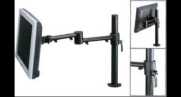 LCD Monitorarm met Bureaubladbevestiging zwart