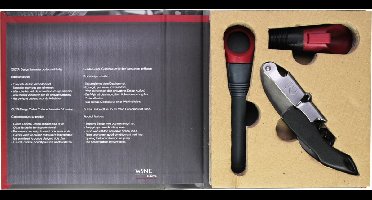 Gusta Wijn accessoires geschenkset Design 3-delig 02200280