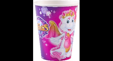 Simba Feestbekers Safiras 250 Ml 8 Stuks Paars/roze
