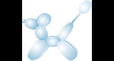 Modelleerballonnen Kleurenmix - 100 stuks