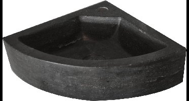 Wiesbaden B Hardstenen hoekfontein 30x30x10cm